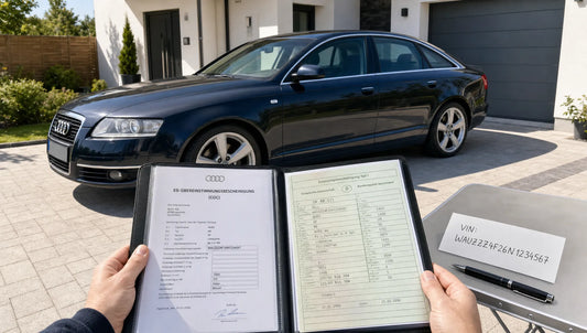 COC-Papiere für den Audi A6 4F richtig anfordern
